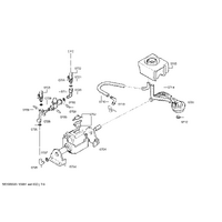 Genuine outlet set for Bosch Coffee Machines Suits: TCA6701 TCA6701CH TCA6709 TCA6709CH TKN68E750 Spare Part No: 00425993