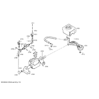 Genuine installation set for Bosch Coffee Machines Suits: TCA6001UC TCA60F9 TCA6301CH TCA6301UC TCA6701 Spare Part No: 00493828