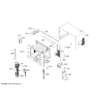 Genuine wire for Bosch Microwaves Suits: HMT85GL53W HMT85GR53 HMT85M620 HMT85M620B HMT85M621 Spare Part No: 00607900