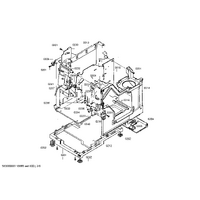 Genuine support for Bosch Coffee Machines Suits: TCA6001UC TCA60F9 TCA6301CH TCA6301UC TCA6401 Spare Part No: 00614378