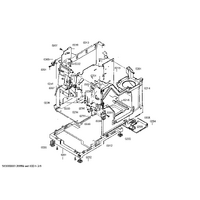 Genuine support for Bosch Coffee Machines Suits: TCA6401CH TCA6401GB TCA6709 TCA6709CH TCA6801 Spare Part No: 00614378