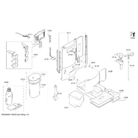 Genuine knob-selecting for Bosch Coffee Machines Suits: TCA7129RW TCA7159DE TCA7301 TCA7308 TCA7321RW Spare Part No: 00616496