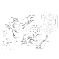 Genuine sealing kit for Bosch Coffee Machines Suits: TCC78K750B TCC78K751 TCC78K751A TCC78K751B TCC78K751C Spare Part No: 00617956