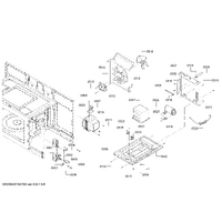 Genuine diode for Bosch Microwaves Suits: HMV3053U Spare Part No: 00625692