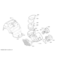 Genuine sealing for Bosch Vacuum Cleaners Suits: BGS32001 BGS32002 BGS3210 BGS3210A BGS3220 Spare Part No: 00627539