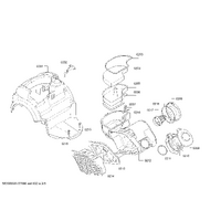 Genuine sealing for Bosch Vacuum Cleaners Suits: BGS32200 BGS3230 BGS3310 BGS3330 BGS41266 Spare Part No: 00627539