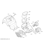 Genuine sealing for Bosch Vacuum Cleaners Suits: BGS42230 BGS42234 BGS4223GB BGS42242 BGS4230 Spare Part No: 00627539