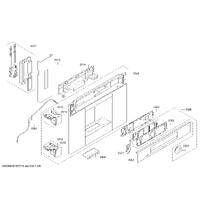 Genuine hinge for Bosch Coffee Machines Suits: BCM8450UC CTL636EB1 CTL636EB6 CTL636ES1 CTL636ES6 Spare Part No: 00634835