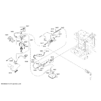 Genuine container for Bosch Coffee Machines Suits: TES50221RW TES50251DE TES50321RW TES50324RW TES50328RW Spare Part No: 00647106