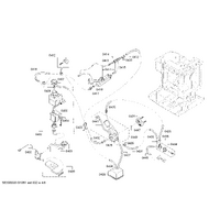 Genuine container for Bosch Coffee Machines Suits: TES556M1RU TES559M1RU TES60321RW TES60329RW TES60351DE Spare Part No: 00647106