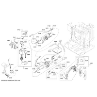 Genuine container for Bosch Coffee Machines Suits: TES60759DE TES65539RU TES65733RU TES70121RW TES70129RW Spare Part No: 00647106