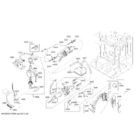 Genuine container for Bosch Coffee Machines Suits: TES70151DE TES70159CH TES70159DE TES70321RW TES70351CH Spare Part No: 00647106