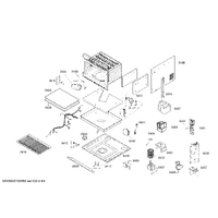 Genuine power module for Bosch Microwaves Suits: HMT35M653 HMT35M653A HMT35M653B Spare Part No: 00647331