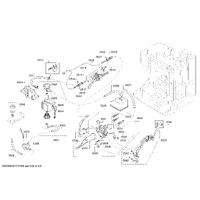 Genuine hose for Bosch Coffee Machines Suits: TCC78K751B TCC78K751C Spare Part No: 00647532