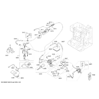 Genuine motor for Bosch Coffee Machines Suits: TES80751DE Spare Part No: 00653513