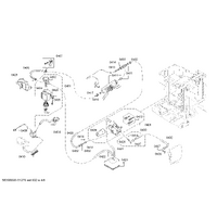 Genuine motor for Bosch Coffee Machines Suits: TCC78K751A TCC78K751B TCC78K751C TES50621RW TES50628RW Spare Part No: 00653513