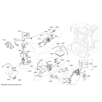 Genuine motor for Bosch Coffee Machines Suits: TES70621RW TES71121RW TES71129RW TES71151DE TES71159DE Spare Part No: 00653513