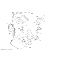 Genuine cover for Bosch Vacuum Cleaners Suits: BGS51454 BGS514M1 BGS52200 BGS52200GB BGS5225AU Spare Part No: 00657403