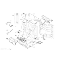 Genuine control module for Bosch Coffee Machines Suits: TCC78K751 TCC78K751A TCC78K751B Spare Part No: 00659356