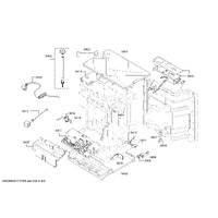 Genuine control module for Bosch Coffee Machines Suits: TCC78K751 TCC78K751A TCC78K751B TCC78K751C Spare Part No: 00659862