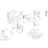 Genuine salver for Bosch Coffee Machines Suits: TES50621RW TES50651DE TES556M1RU Spare Part No: 00744223