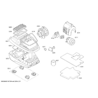 Genuine insulating plate for Bosch Vacuum Cleaners Suits: BGL8430 BGL8500 BGL8507 BGL8520 BGL8HYG1 Spare Part No: 00754737