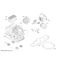 Genuine insulating plate for Bosch Vacuum Cleaners Suits: BGL8HYG2 BGL8PET1 BGL8PETGB BGL8PRO1 BGL8PRO4AU Spare Part No: 00754737