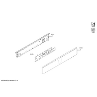 Genuine cable clip for Bosch Microwaves Suits: CMG7241B1M CMG7361B1 CMG7361B1B CMG7361B1M CMG7761B1A Spare Part No: 10014394