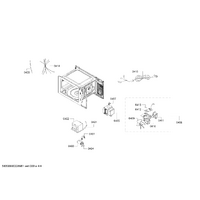 Genuine fuse for Bosch Microwaves Suits: BEL653MS3 FFL023MW0 Spare Part No: 10019864