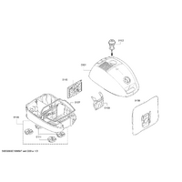 Genuine lid for Bosch Vacuum Cleaners Suits: BGL3PWERAU Spare Part No: 11018617