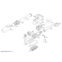 Genuine case-bottom for Bosch Vacuum Cleaners Suits: BCH6ZOOO Spare Part No: 11026793