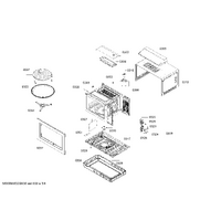 Genuine turntable for Bosch Microwaves Suits: BEL653MS3 BEL653MS3M Spare Part No: 11048884