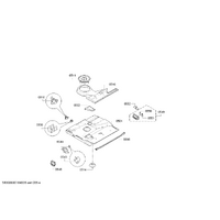 Genuine door latch for Bosch Microwaves Suits: CMG633BB1A CMG633BS1M CMG836NC1 HMG636NS1I HMG836NS1 Spare Part No: 12016682