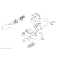 Genuine insulating plate for Bosch Vacuum Cleaners Suits: BCH65TRPGB BCH732KTGB BCH7PETGB Spare Part No: 12018739