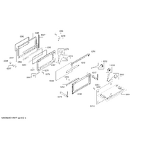 Genuine door hinge for Bosch Microwaves Suits: CMG636BB2I CMG636BS1 CMG636BS2 CMG636BW1 CMG636NS2 Spare Part No: 12028515