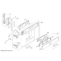 Genuine operating module programmed for Bosch Coffee Machines Suits: CTL636EB6 CTL836EC6 Spare Part No: 12032270