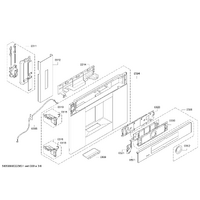 Genuine operating module programmed for Bosch Coffee Machines Suits: CTL636ES6 CTL636ES6W Spare Part No: 12032271