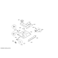 Genuine air conduction plate for Bosch Microwaves Suits: CMG6764S1 CMG676BS1B CMG676BW1 CMG8764B6 CMG8764S1 Spare Part No: 20001605