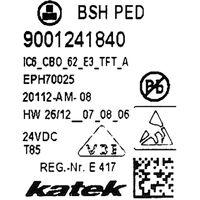 Genuine Operating Module Not Programmed for BOSCH CNG67 Series Microwaves | Part No: 11003533