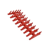 Genuine Rack Support Spikes Rubber Rust Red For Chef Spare Part No: 1119349106