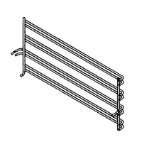 Genuine Grill Side Lower Oven Left For Chef Spare Part No: 3873828010