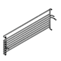 Genuine Rack Grill Side Upper Right Hand For Chef Spare Part No: 3873830024