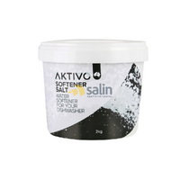 PN: DW2KGSS AKTIVO DISHWASHER SOFTENER SALT (2KG TUB) | instructions dosage