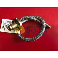 LPG  Gas Hose Pigtail Caravan HandWheel POL  5/16  INV FLARE 450mm BBQ JAYCO