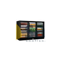 328LT 3 DOOR UNDER BENCH BACK BAR DISPLAY FRIDGE 1 Years Warranty