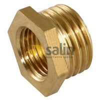 REDUCING RED BUSH FITTING BSP | 24-0402 RED BUSH 1/4 MBSP x 1/8 FBSP