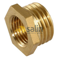 REDUCING RED BUSH FITTING BSP | 24-0602 RED BUSH 3/8 MBSP x 1/8 FBSP