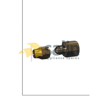 LPG FITTING 45 DEG SAE FLARE FITTING FEMALE UNION | 16-1208N FEMALE UNION 3/4 FL x 1/2 F C/W NUT