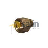 REDUCING RED ADAPTOR FITTING | 72-0402 RED ADAPTOR 1/4 FBSP x 1/8 MBSP