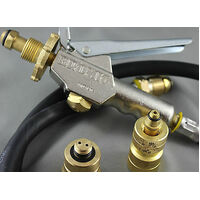 LPG Filler Gun & Hose Plus Adapters  Auto Adapter : POL / CGA510 Female to Acme